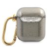GUESS tok az APPLE AirPods 1/2 GUA2UCG4GK (Glitter Collection) fekete