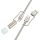 HOCO cable All-in-one USB A / Type C to Type C / LED Light 3A 60W U138 1,2 m szürke
