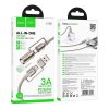 HOCO cable All-in-one USB A / Type C to Type C / LED Light 3A 60W U138 1,2 m szürke