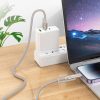 HOCO cable All-in-one Type C / Lightning to Type C / Cigarette lighter PD 3A 60W U138 1,2 m fekete