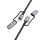 HOCO kábel All-in-one Type C / Lightning to Type C / Cigarette lighter PD 3A 60W U138 1,2 m szürke