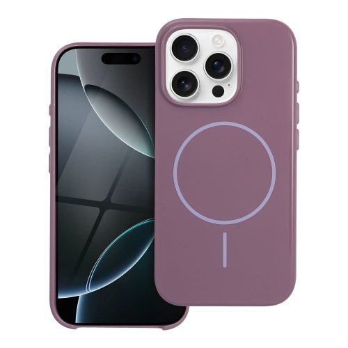 Glossy Mag Cover MagSafe kompatibilis IPHONE 16 PRO termékhez, lila színben