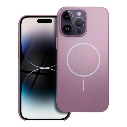Glossy Mag Cover kompatibilis a MagSafe-fel IPHONE 14 PRO MAX-hoz, lila