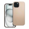 Glossy Mag Cover kompatibilis a MagSafe-fel IPHONE 15-höz sivatagi arany színben