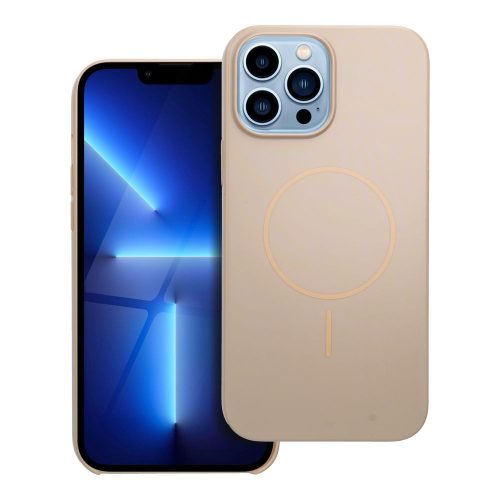Glossy Mag Cover kompatibilis a MagSafe-dal az IPHONE 13 PRO MAX desert arany számára