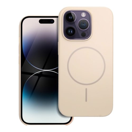Glossy Mag Cover kompatibilis MagSafe-fel IPHONE 14 PRO fehér színben