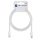 kék STAR ECO cable 2,4A 27W Type C to Lightning PJ72-18-3 1m fehér