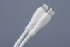 kék STAR ECO cable 2,4A 27W Type C to Lightning PJ72-18-3 1m fehér