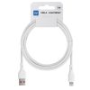 kék STAR ECO cable 2,4A USB A to Lightning PJ68-24-2.4 1m fehér