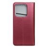 SMART MAGNETO könyvtok XIAOMI redmi Note 14 5G burgundi
