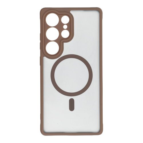 FULL MATTE MAG COVER tok kompatibilis a MagSafe-fel SAMSUNG A36 készülékhez, barna