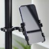 Kerékpár / robogó alumínium telefontartó FSBHD-106-6 fekete