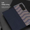 DUX DUCIS tok BRIL ceruzatartóval a SAMSUNG Z Fold SE/W25 kék színben