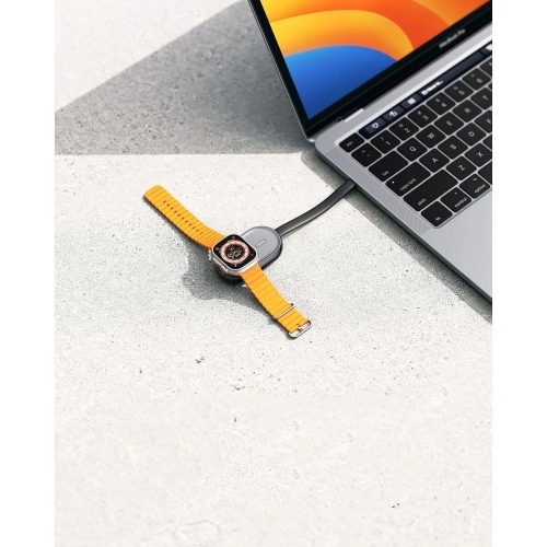 VEGER powerbank 1200 mAh óra kompatibilis az Apple Watch Pomme (W0102) fekete színben.