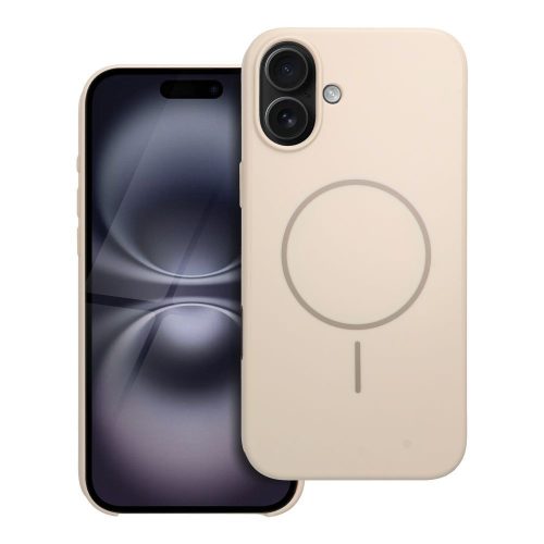 Premium Glossy Mag Cover, kompatibilis a MagSafe és a Kameravezérlő gombbal az IPHONE 16 PLUS fehérhez