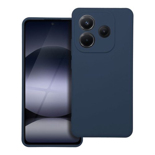SILICONE case for XIAOMI Redmi Note 14 5G blue