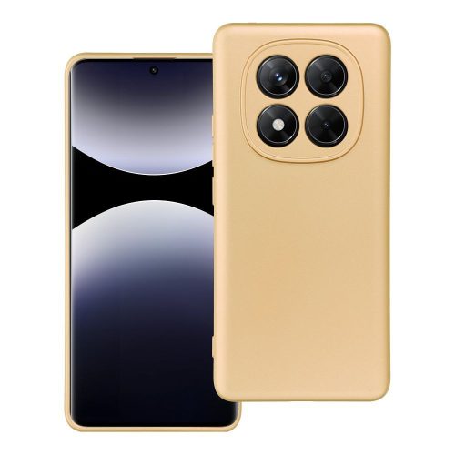 METALLIC Tok XIAOMI redmi NOTE 14 Pro 5G-hez arany