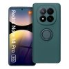 SILICONE RING tok XIAOMI redmi Note 14 Pro 5G készülékhez zöld színben