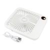 Asztali ventilátor állítható állvánnyal W30 fehér
