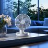 Asztali ventilátor LLD-F77 fehér
