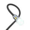 HOCO kábel USB A / Type C to LED light UA38C fekete