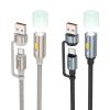 HOCO kábel USB A / Type C to LED light UA38C 0,3 m arany