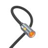 HOCO cable USB A / Type C to cigarete lighter UA38B 0,3 m fekete