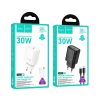 HOCO fali töltő Type C + kábel Type C - Lightning PD QC 30W N62 fekete