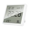 HOCO electronic clock with hygrothermometer HX41 white