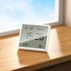 HOCO electronic clock with hygrothermometer HX41 white