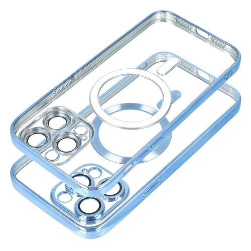 ELECTRO MAG COVER tok kompatibilis a MagSafe-fel IPHONE SE 2025-höz kék