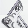 ELECTRO MAG COVER tok kompatibilis a MagSafe-fel IPHONE 16e-hez, fekete
