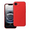 SILICONE MAG COVER tok kompatibilis a MagSafe-fel IPHONE 16e-hez piros