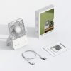 Asztali ventilátor állítható állvánnyal HX-122 fehér