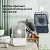 Asztali ventilátor állítható állvánnyal HX-122 fehér