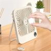 Asztali ventilátor állítható állvánnyal W30 kék