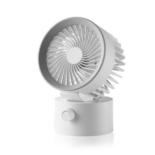 Asztali ventilátor USB A LLD-F87U által hajtva fehér