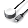 SATECHI töltőkábel Type C - APPLE Watch 5W ST-QCAWM 0,2 m space szürke