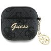 GUESS tok APPLE AirPods 4 GUA4G4GSMK (PU 4G W / Charm) fekete
