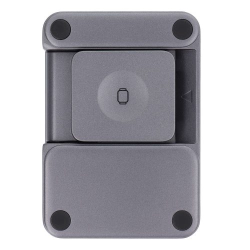 Wireless charger Forcell F-Energy 3in1 Flex Pro Qi2 compatible with MagSafe (F-05) silver