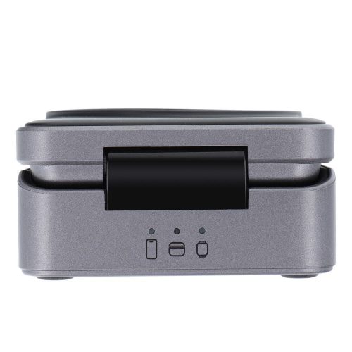 Wireless charger Forcell F-Energy 3in1 Flex Pro Qi2 compatible with MagSafe (F-05) silver