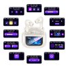 HOCO vezeték nélküli fülhallgató bluetooth-tal, érintőképernyővel TWS ANC + ENC EQ21 felhős fehér
