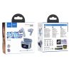 HOCO wireless earphones bluetooth with touch screen TWS ANC + ENC EQ21 blue star