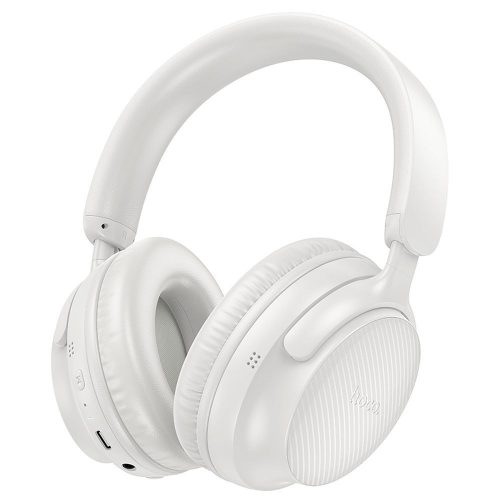 HOCO vezetékes fejhallgató bluetooth W53 reggeli köd fehér