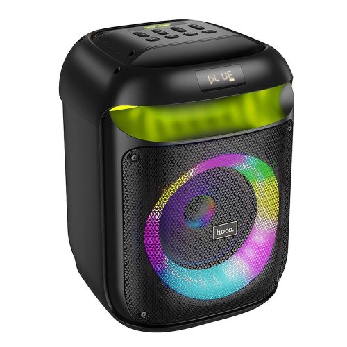 HOCO speaker bluetooth + 2 x vezetéknélküli microphones HA13 fekete