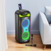 HOCO speaker bluetooth + 2 x vezetéknélküli microphones HA13 Max fekete