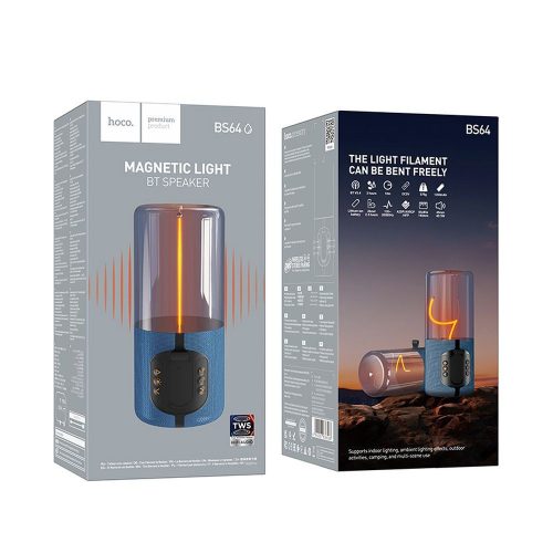 Wireless speaker 5W 3h IPX5 Hoco BS64 blue