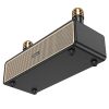 HOCO speaker bluetooth + 2 x vezetéknélküli microphones BS63 fekete