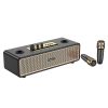 HOCO speaker bluetooth + 2 x vezetéknélküli microphones BS63 fekete