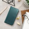 SMART MAGNETO könyvtok XIAOMI 15 sötétzöld színben
